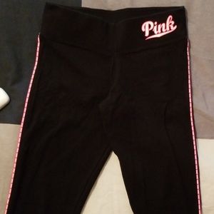 Pink VS yoga pants